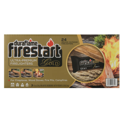 Firestart Gold Ultra Premium 4.5 Oz Fire Starters 24-Pk