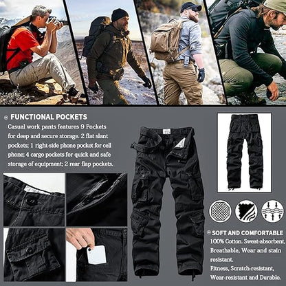 Relaxed Fit Cargo Pants - Preppers Network