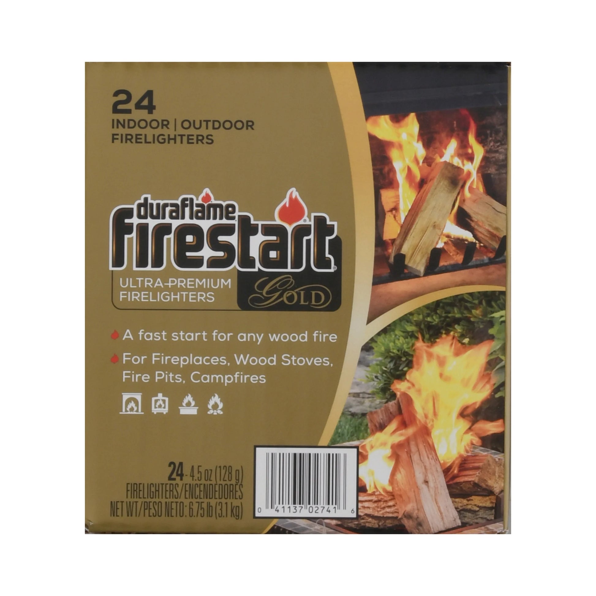 Firestart Gold Ultra Premium 4.5 Oz Fire Starters 24-Pk