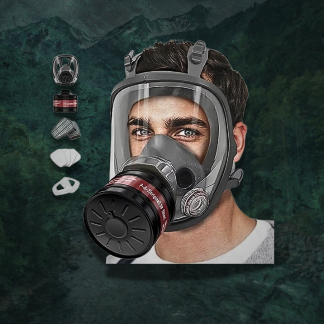 Full Face Gas Mask Industrial - Preppers Network