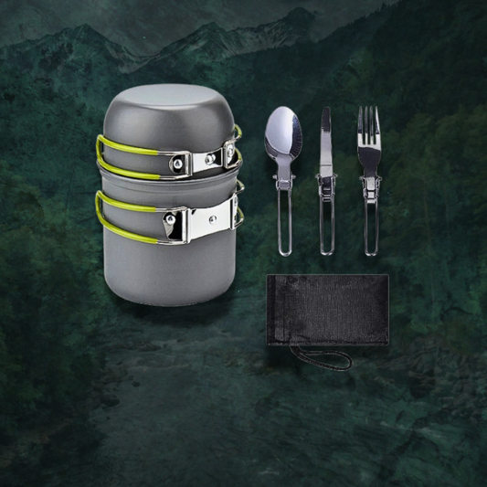 Small Camping Cookware Mess Kit - Preppers Network